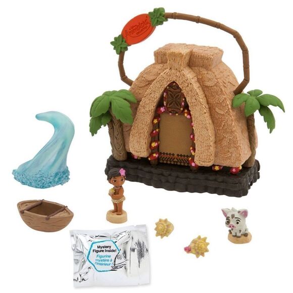 Disney Animators Little Collection Motunui Island Surprise Feature Playset Moana - Picture 8 of 9